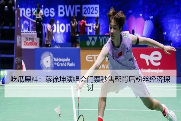 吃瓜黑料：蔡徐坤演唱会门票秒售罄背后粉丝经济探讨